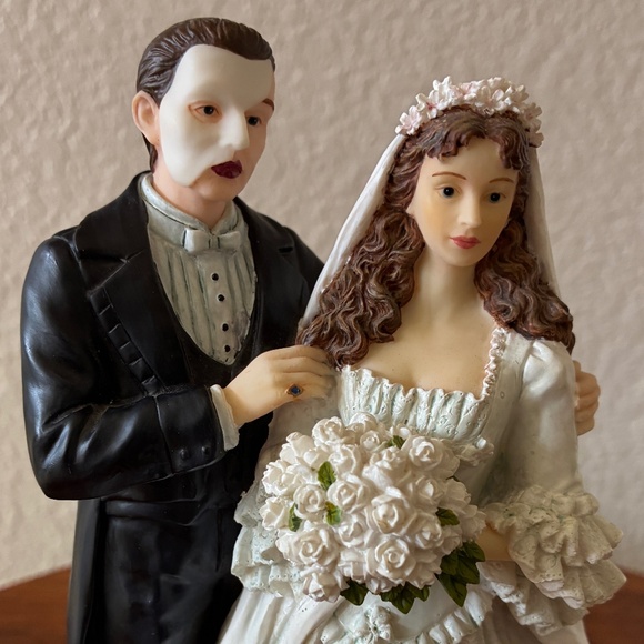 RARE Vintage Phantom of the Opera Wedding Music Box 1986 - Picture 5 of 7